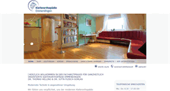 Desktop Screenshot of kieferorthopaedie-emmendingen.de